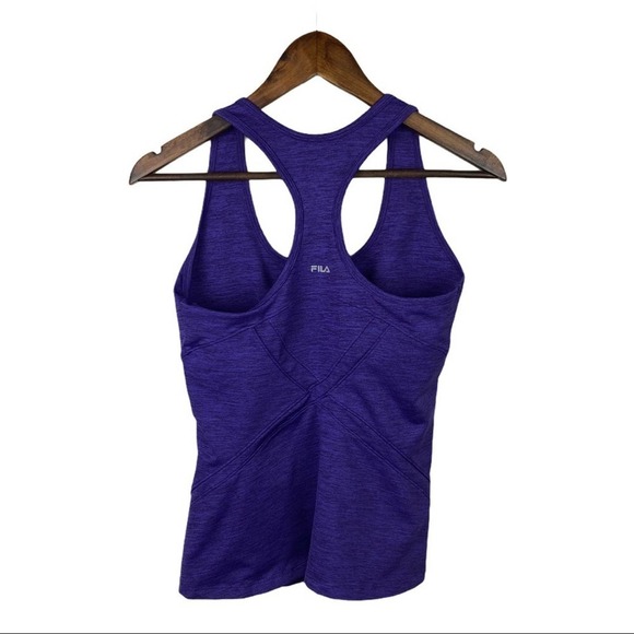 FILA Racer Back Workout Tank w built in bra - Picture 4 of 11